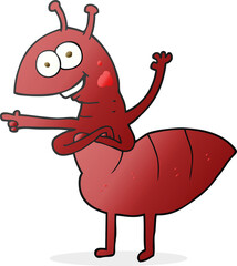 cartoon ant
