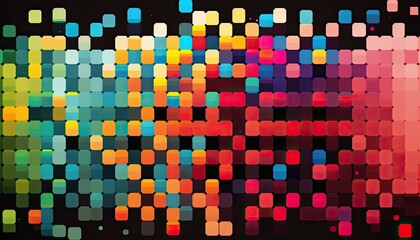 abstract colorful background Generative Ai