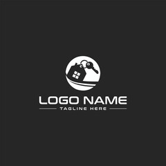 Real estate logo property logo designs
