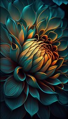 Flores Salvapantallas Móvil - Generative Ai