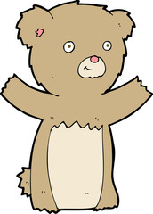 cartoon teddy bear