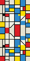 pattern of colorful squares