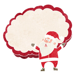 cartoon santa claus