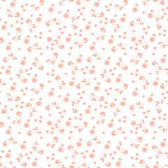 easter seamless pattern with eggs, rabbits, feathers and plants.