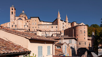 Fototapeta premium View of Urbino's downtown city