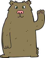 cartoon bear