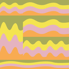 Abstract composition of geometric shapes. Rhythmic pattern based on proportions. Linear background image for wallpaper, screensaver, fabric