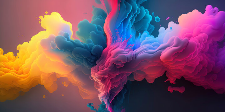4K ABSTRACT WALLPAPER WITH SOFT COLORS