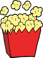 cartoon doodle cinema popcorn