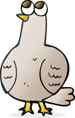 cartoon bird