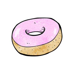 cartoon donut