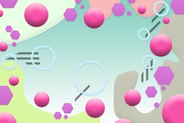Modern digital futuristic abstract background