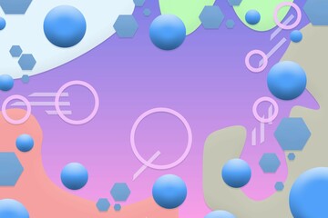 Modern digital futuristic abstract background