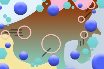 Modern digital futuristic abstract background