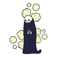 cartoon spooky ghoul