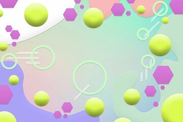 Modern digital futuristic abstract background