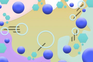 Modern digital futuristic abstract background