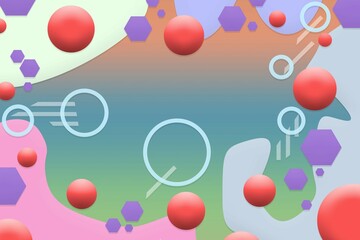 Modern digital futuristic abstract background