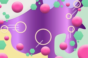 Modern digital futuristic abstract background