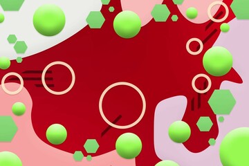 Modern digital futuristic abstract background