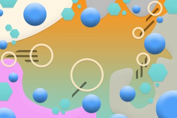 Modern digital futuristic abstract background