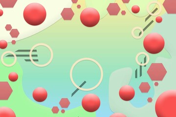 Modern digital futuristic abstract background