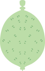 quirky hand drawn cartoon lemon