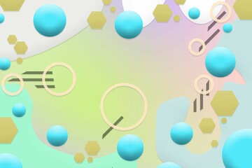 Modern digital futuristic abstract background