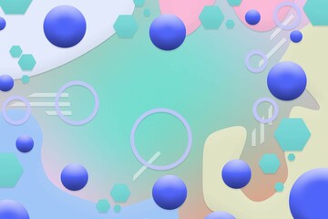 Modern digital futuristic abstract background