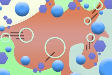 Modern digital futuristic abstract background