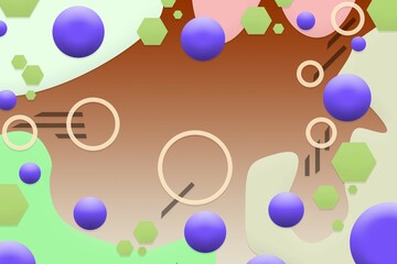 Modern digital futuristic abstract background