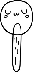 cartoon lollipop