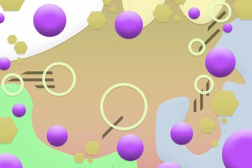 Modern digital futuristic abstract background