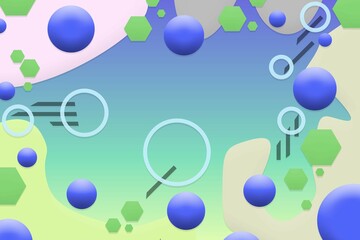 Modern digital futuristic abstract background