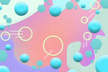 Modern digital futuristic abstract background