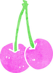 cartoon cherries