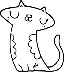 cartoon cat