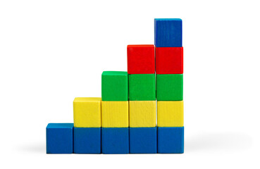 Tower of Colorful Blocks