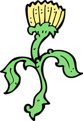 cartoon flower