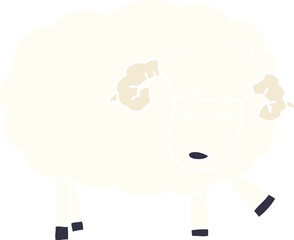 cartoon doodle cute sheep