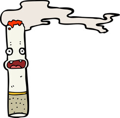 cartoon cigarette