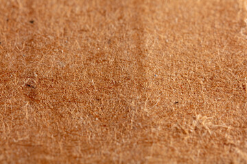 Macro Close Up of a Cardboard Texture