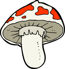cartoon toadstool