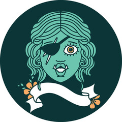 orc rogue character face icon