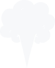 cartoon doodle gust of air