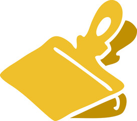 cartoon doodle paper clip
