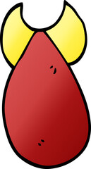 cartoon doodle atomic bomb