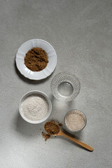 The process of making rye bread from sourdough. Photo Recipe. Step by step recipe.