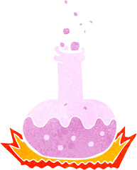 cartoon science experiment