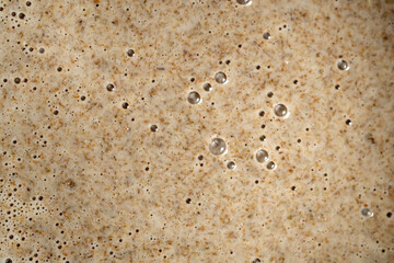 The process of making rye bread from sourdough. Photo Recipe. Step by step recipe.